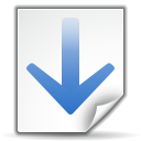 Actions go down search icon